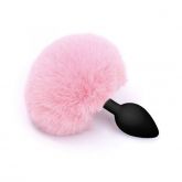 Plug P Pompom em Silicone de Coelho