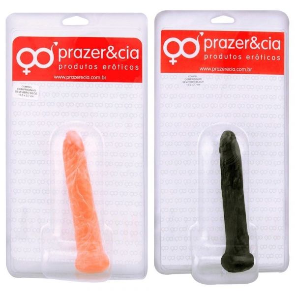 Protese 15,3x2,7cm Maciço Prazer & Cia