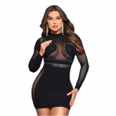 *Vestido Detalhes em Strass