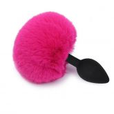 Plug G Silicone Pompom de Coelho
