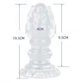 Plug em Silicone Com textura - 10,5x4,0cm