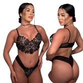 Conjunto Guippir e Microfibra