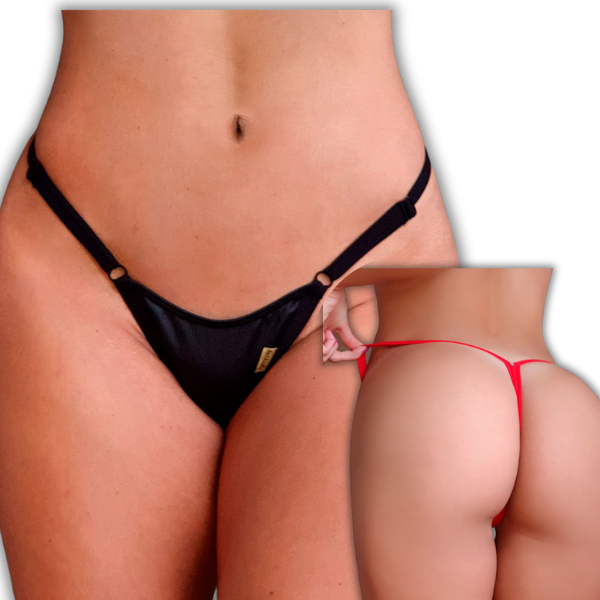 Tanga Dócil em Cirrê com Regulagem