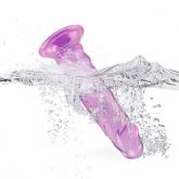 Prótese 13 x 2,5 cm Transparente com Ventosa