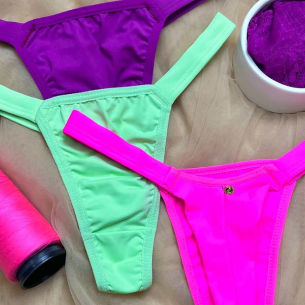 Tanga Virgínia Fio Duplo Microfibra