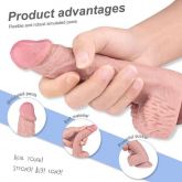 Pênis 21,3 x 3,5 cm Realística - S-Hande