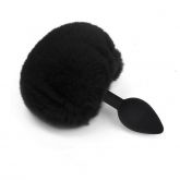 Plug G Silicone Pompom de Coelho