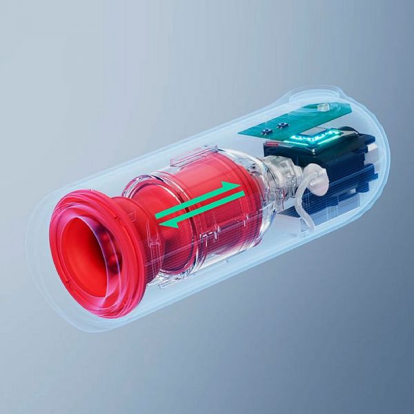 Masturbador com Vai e vem - Formato de Lanterna Á Prova de água - SUBMARINE